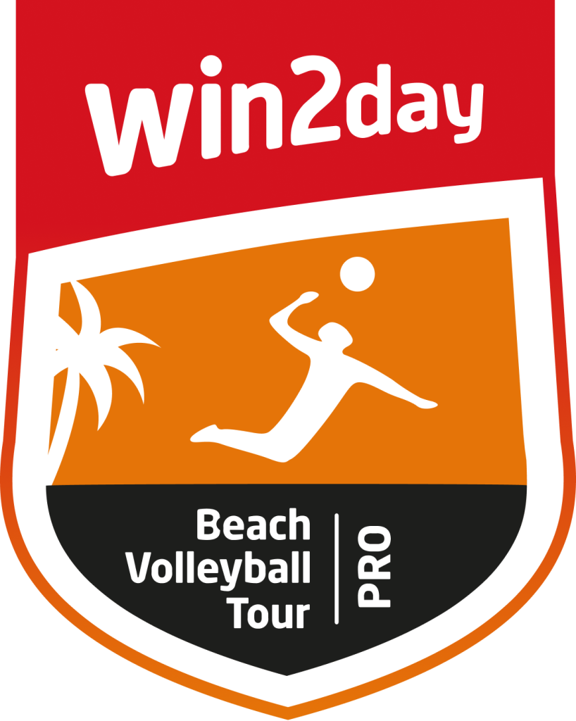 win2day logo beach volleyball epd